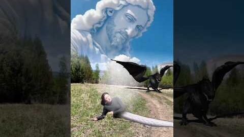 Jesus Christ ✋ Suddenly Appeared and Helped Everyone!#shortvideo #shorts #ytshort #viral