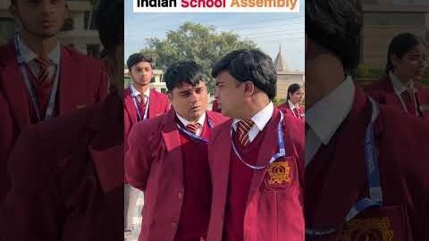 Indian school assembly #shorts #viral ￼