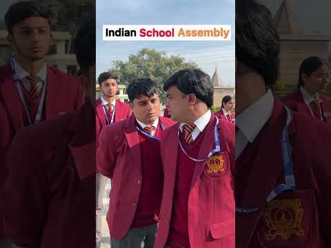 Indian school assembly #shorts #viral ￼