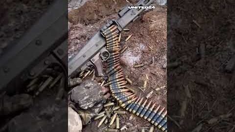 Ukrainian Soldiers Defend Trenches Against Russian Aggression #shorts