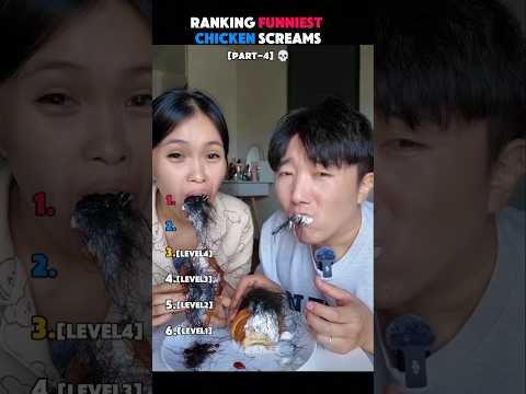 Ranking Funniest Chicken Screams 🐓🤣 #ranking #edit
