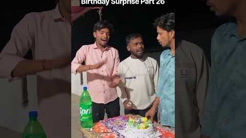 Birthday Surprise Part 26 || PrakashPtg2026 || #harshpushptode #kishan #bapukisanhai #desi #village