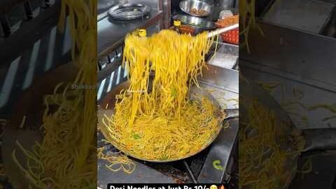Desi Noodles at Just Rs 10/-😋🔥|| Indian Street Food