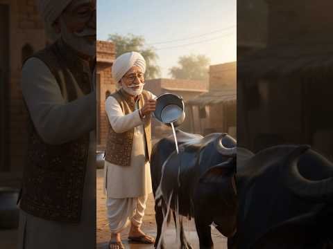 Gaon Ki Subah 🐃💦🥛 | Desi Roots ❤️