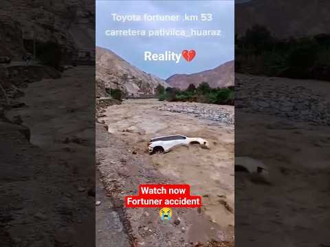 Fortuner flowed in the water🔥💔#fortuner#reality #trending #viral #youtube #shorts #short