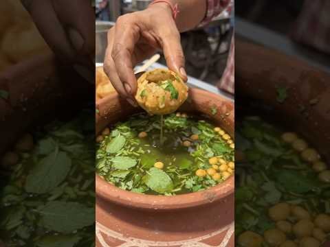 🔥😋 Pani Puri Ka Full Tasty Blast! 💦🌶️ | Desi Street Food #shorts #viral
