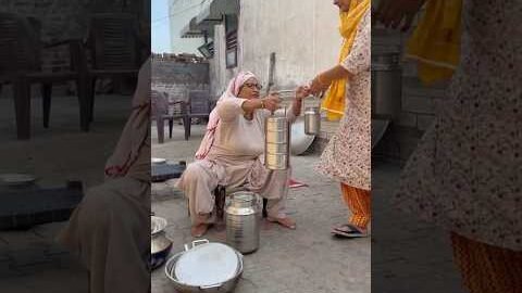 Kadi chawal #maa #Desi #viral #trending #music #villagelife #food #ghee #dudh #pure #india
