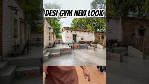 Desi gym Bundeli fitness club 🥹#gym #shorts #ytshorts