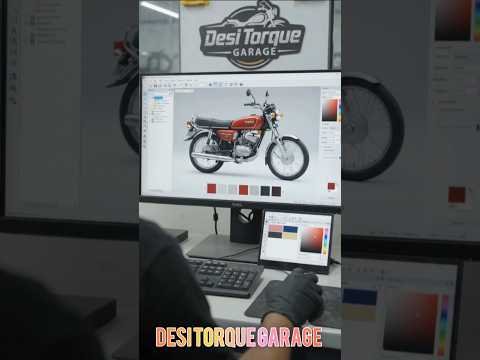 We Restored a Wrecked Yamaha RX 100 | Classic Meets Modern#desi Torque Garage #yamaha #rx100 #ai