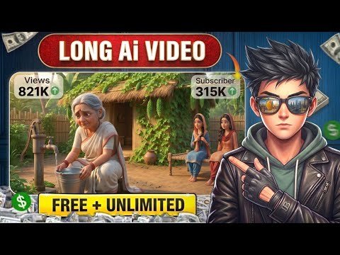 How to Create Long AI Video Free | Create Long AI Video Full Tutorial