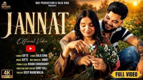 JANNAT | Gifte | Raju Dina | Official Video | New Punjabi Song 2026 | NAV Production
