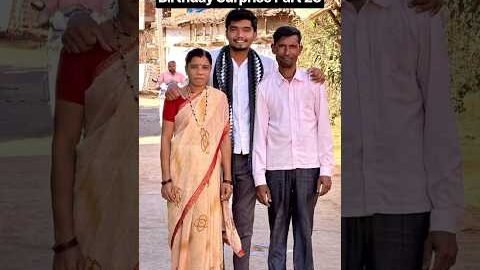 Birthday Surprise Part 28 || Mummy Papa 💖 #harshpushptode #kishan #bapukisanhai #desi #village