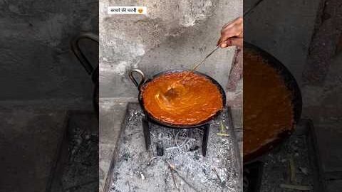 काचरे की चटनी 😍 #food #recipe #marwadilife #desi #rajasthani #shorts #villagelife #desikhana #yt