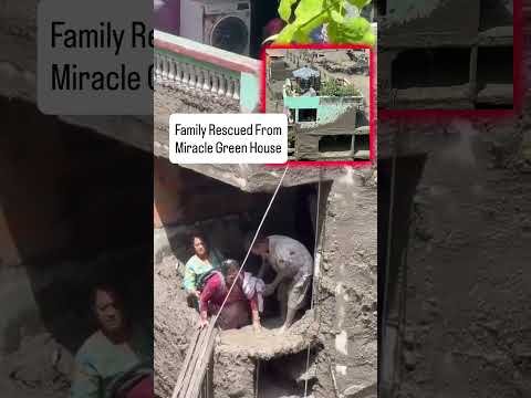 Nepal Flood | Watch How Family Was Rescued From This ‘Miracle Green House’!