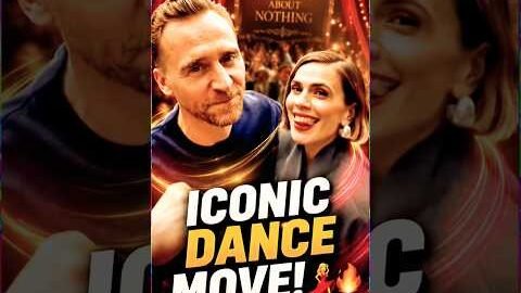 TOM & HAYLE ICONIC DANCE MOVES‼️🕺🪩💃#tom #hayley #usa #uk #iconic #dance #move #tomhiddleston #fyp
