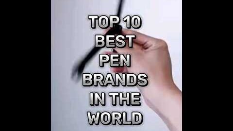 TOP 10 BEST PENS IN THE WORLD||#ytshorts #viral #edit #top10 #facts #trending #fypγ·γ #shorts
