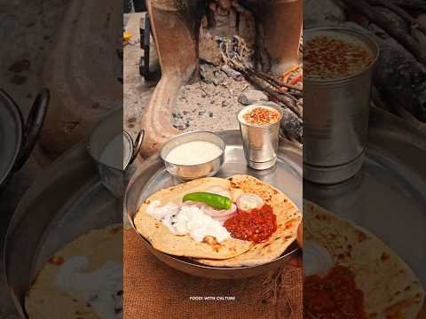राजस्थानी खाना # #desi #food #rajasthani