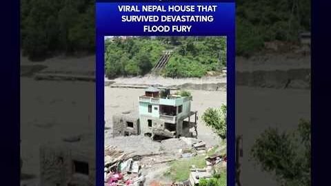 Nepal Floods: Viral House Stands Strong Amid Devastating Flash Floods