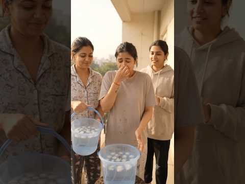 ICE BUCKET CHALLENGE!! #aishorts #sister #desi #india #funny #icebucketchallange #relatable