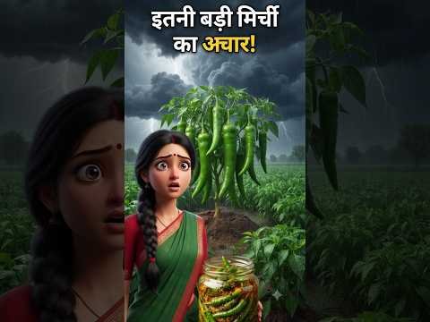 विशाल मिर्ची का अचार! 🌶️😋 #Shorts #ViralShorts #Food #Village #Desi