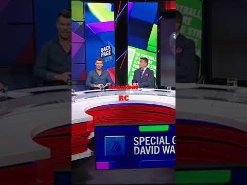warner on the craze of RCB, MI&CSK after ipl2022 on fox cricket.