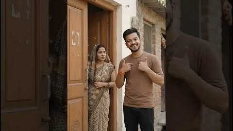 भाभी ने ऐसे खोला गेट! 😂👕 #shorts #comedy #ytshorts #funny #desi