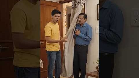 Papa ka secret plan fail 😂🤣#Comedy #Desi #FatherSon #Relatable #Shorts