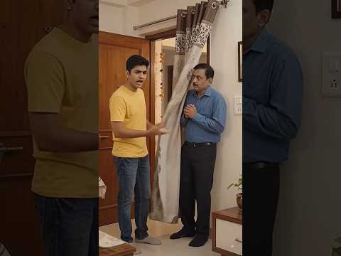 Papa ka secret plan fail 😂🤣#Comedy #Desi #FatherSon #Relatable #Shorts