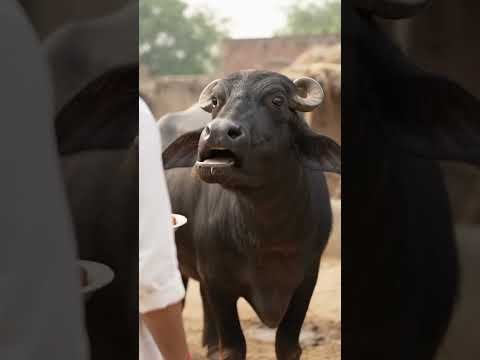 #buffalo#Insan#buffalo and insan#village#village life#desi#funny#comedy#viral#trending#video#shorts