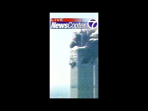 He witnessed 9/11 from a helicopter