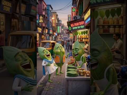 “Paan Ne Khaya Insaan 😂 | Desi Cartoon Comedy” #shorts