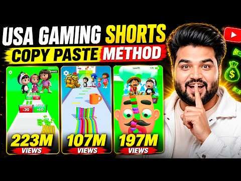 USA Gaming Shorts Kaise Banaye? 2026 Ka Secret Formula Reveal 🇺🇸