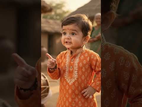 नन्हे बच्चे का गुस्सा देखकर सब रह गए हैरान 😂🔥 | Desi Kids Comedy