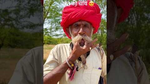 खेत की चाय #chay #khet #rajasthan #desi #shorts