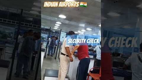Indian airports security check #viral #youtube #travel #love #youtubeshorts #nature #india #thar