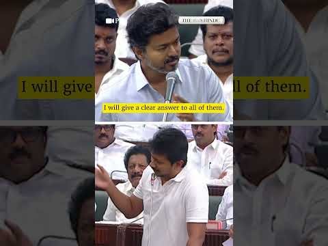 CM Vijay’s ‘don’t run away’ remark, Udhayanidhi hits back