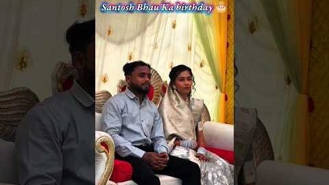 Santosh Bhau Ka birthday 👑💐#harshpushptode #kisan #bapukisanhai #desi #village