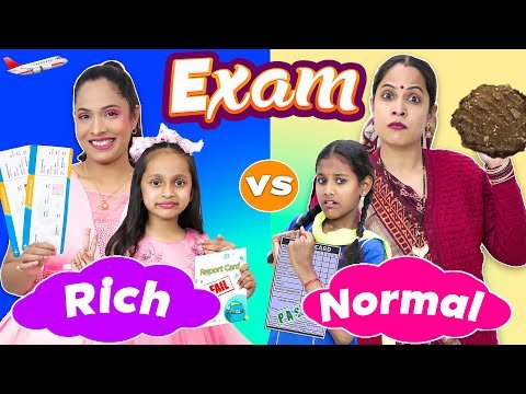 Maa Beti During EXAMS – Rich vs Desi Mom | ShrutiArjunAnand