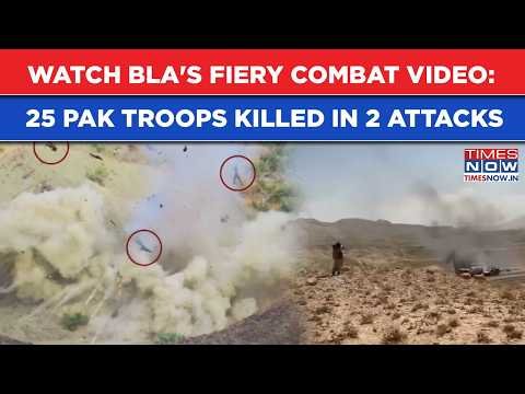 Dramatic BLA Combat Video: Baloch Fighters’ Double Strike Shreds Pakistan Rangers, 25 Troops Killed