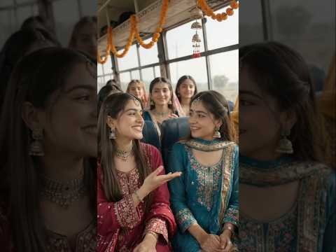 gadi rok ustad #youtubeshorts ​#viral​#trending​#viralshorts​#fyp​#desi​#bus​#girls​#funny​#