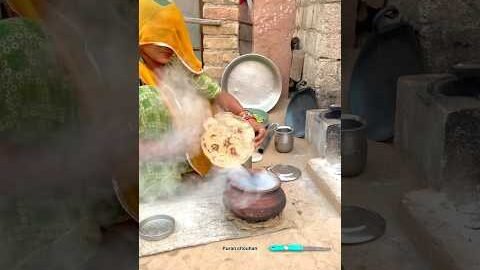 ग्वार फली की स्पेशल रेसिपी 🥰 #village #desi #funny #food #shorts #dessert #thar #viral #recipe #fyp