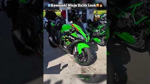 Kawasaki ninja zx10r look😍🔥#shorts #ytshorts
