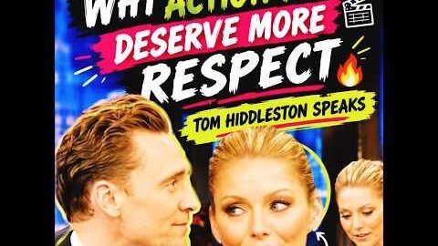 TOM HIDDLESTON SPEAKS‼️WHY ACTION FILMS DESERVE MORE RESPECT🎬⁉️🥰#tom #usa #uk #shorts #fyp #movie