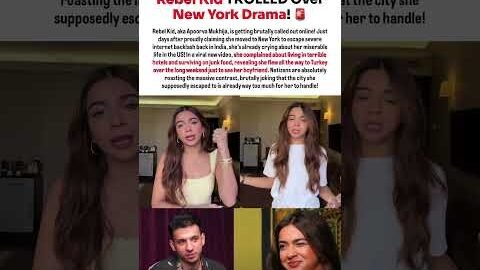 Rebel Kid TROLLED Over New York Drama! 🚨