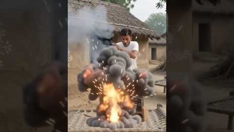 made a thar-Dj from mud Then the desi dance started #mudDj #dj #thar Wala #Dj#mittikadj