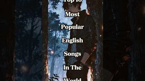 Top 10 Most Popular English Songs In The World #shorts #shortsfeed #top10 #englishsongs