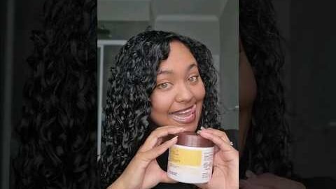 HAD TO TRY THIS VIRAL KERATIN HAIR MASK. #curly #keratintreatment #hairmask #keratinhair #haircare