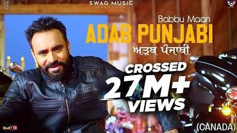 Babbu Maan : Adab Punjabi (Canada) | Official Music Video | Pagal Shayar | New Punjabi Songs 2021