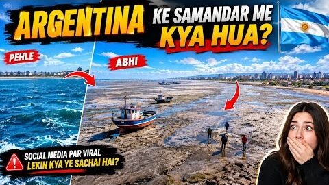 Argentina Ke Samandar Mein Achanak Kya Hua? 😱 Samandar Kahan Gaya? حقیقت سامنے آ گئی!