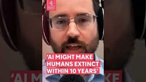 Humans ‘might not be alive in ten years’, AI researcher warns #AI #artificialintelligence #anthropic